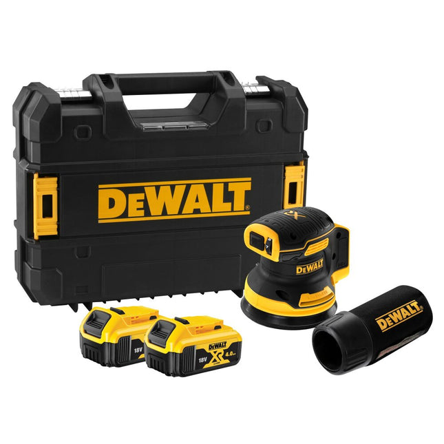 DeWalt DCW210P2-QW 18V XR Brushless Excenterschuurmachine 125mm (accu schuurmachine)