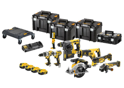 DeWalt DCK853P4T-QW 18V XR BRUSHLESS 8-DELIGE SET (DCD996 + DCF887 + DCG405 + DCH273 +