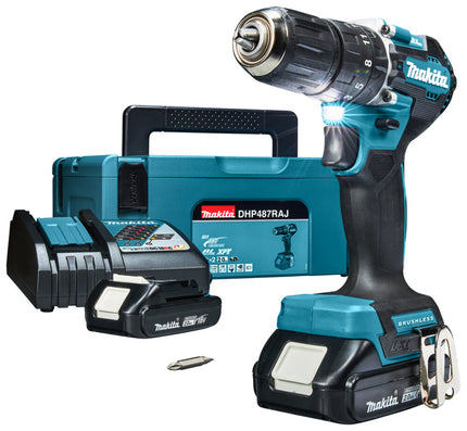 Makita DHP487RAJ 18V Klopboor-/Schroefmachine (accu klopboormachine)