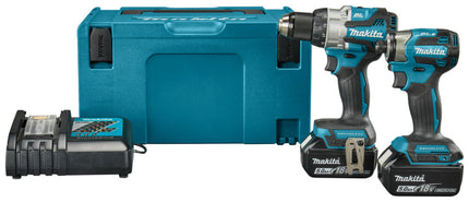 Makita LXT 18V Combiset voor Boor- en Slagschroefklussen (Makita gereedschapset)