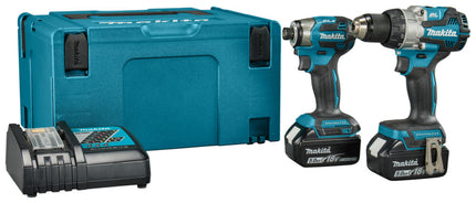 Makita LXT 18V Combiset voor Boor- en Slagschroefklussen (Makita gereedschapset)