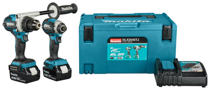 Makita DLX2545TJ LXT 18V Combiset boren en Slagschroeven (Makita gereedschapset)