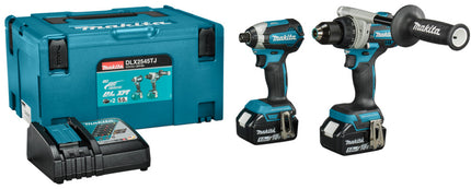 Makita DLX2545TJ LXT 18V Combiset boren en Slagschroeven (Makita gereedschapset)