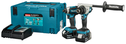 Makita DLX2545TJ LXT 18V Combiset boren en Slagschroeven (Makita gereedschapset)