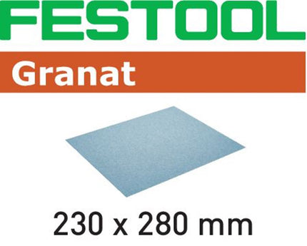 Schuurpapier granat