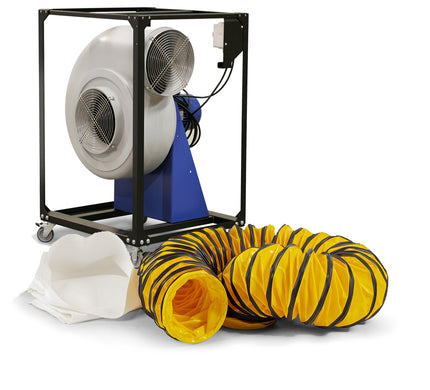 DRYFAST VENTILATOR TFV300 SET MET 1 STOFZAK EN 1 SLANG 10M