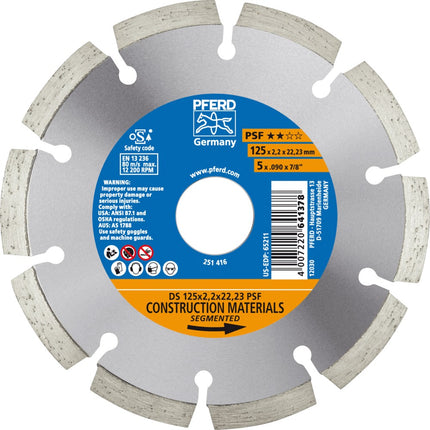 Afbeelding PFERD TOOLS diamant zaagblad droog DS PSF