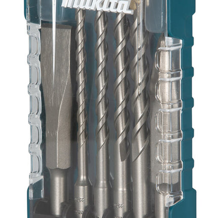 Makita B2S: SDS-Plus Betonboor-/Beitelset 6-Delig - E-15746-12