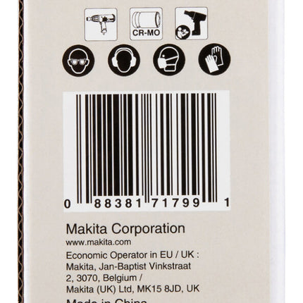 Makita Impact Dopsleutel 32x90mm 3/4" Vierkant - E-22383