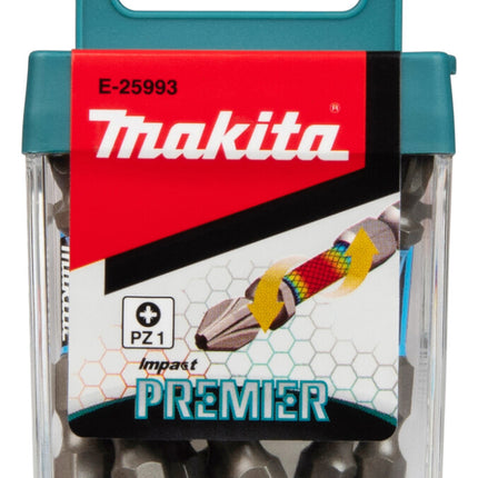Makita Impact Premier Slagschroefbits PZ1x50mm 10st - E-25993