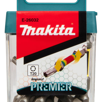 Makita Impact Premier Slagschroefbit T20x50mm 10st - E-26032