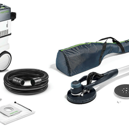 Festool LHS-E 225/CTL36 Langnek Schuurmachine Set - 578417