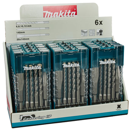 Makita B2S: SDS-Plus Betonboor-/Beitelset 6-Delig - E-15746-12