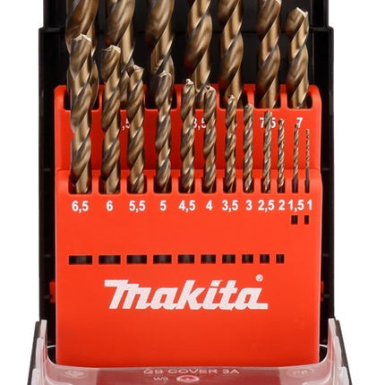 Makita Borenset Mforce 19-Delig metaal 1-10mm - D-29876