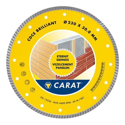 Carat Diamantzaag Eternit Ø180X30,00 mm CDCE Master - CDCE180500