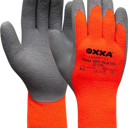 OXXA Essential Maxx-Grip-Winter 47-270, gr/or, 8 - 14727008