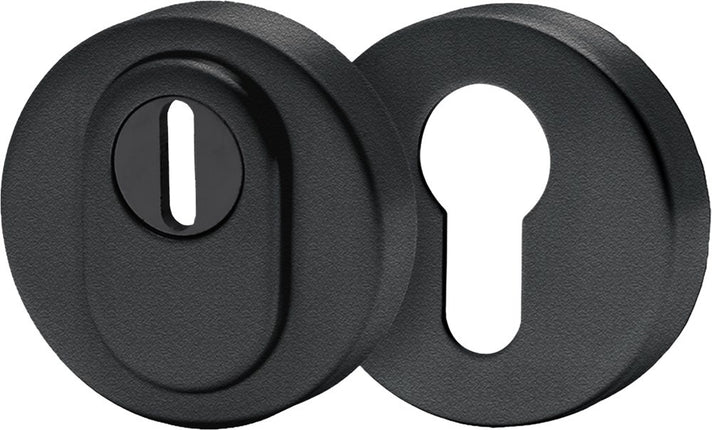 Oxloc Veiligheidsrozet RVS Zwart Rond KTB SKG*** - 1219677