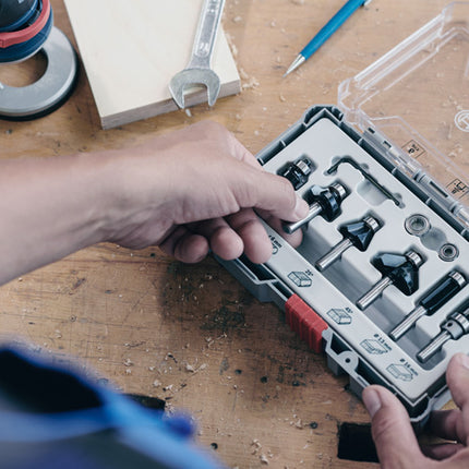 Bosch 6-Delige Kantenfreesset 6mm - 2607017468