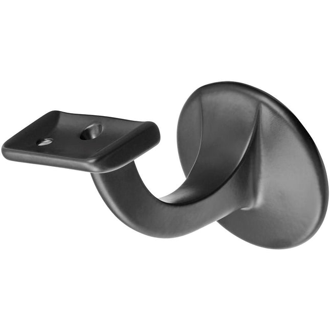 Hermeta Leuninghouder 65mm - Vlak zadel M8 Zwart