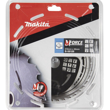 Makita Zaagblad MFORCE 210X30X2,3 40T 15G - B-08109