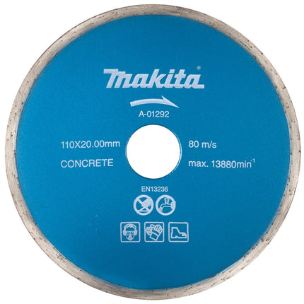 Makita Diamantschijf 110X20X1,8mm - A-01292
