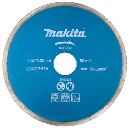 Makita Diamantschijf 110X20X1,8mm - A-01292