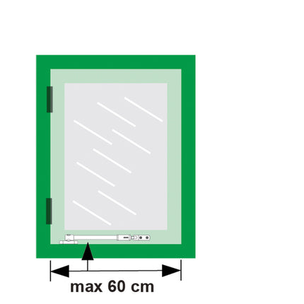 AXA Telescoop uitzetter midden - 2825-00-49/E