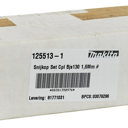 Makita Schaarkop Compleet 16 Gauge - 125513-1