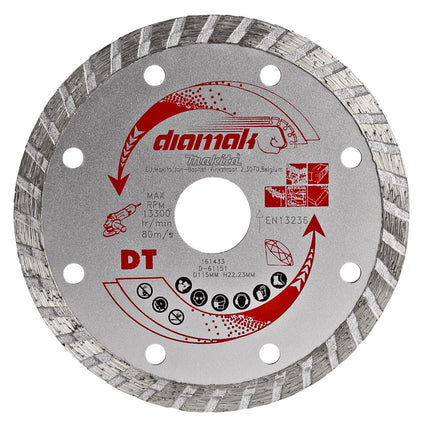 Makita Diamantschijf 115X22,23mm - D-61151