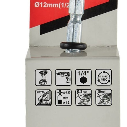 Makita Penseelborstel Zeskant 1/4"x12mm - D-76510