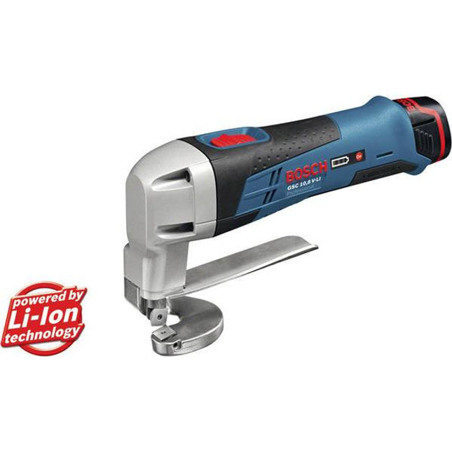 Bosch GSC 12V-13 Accu plaatschaar C&G in L-Boxx - 060192610A