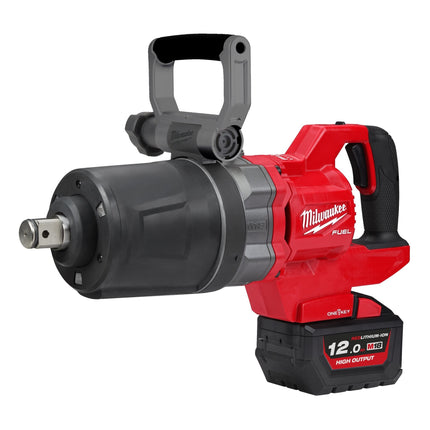 Milwaukee M18 ONEFHIWF1DS-121C ONE-KEY 1" Korte D-Greep Slagmoersleutel met Frictiering 18V (accu slagmoersleutel)