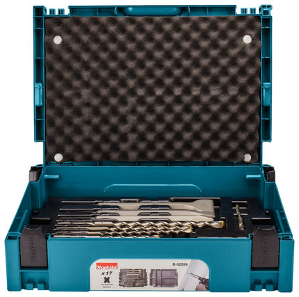 Makita SDS Boor/Beitelset 17-Delig - B-52059