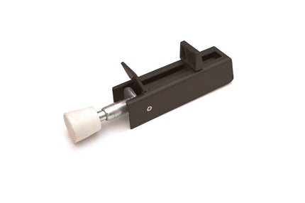 Dulimex Deurvastzetter Voetstift 122x30mm Zwart - 0533.122.3054