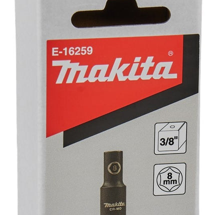 Makita Krachtdop Impact Black 3/8 8x82mm - E-16259