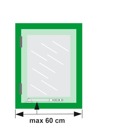 AXA Telescoop uitzetter midden - 30 EX