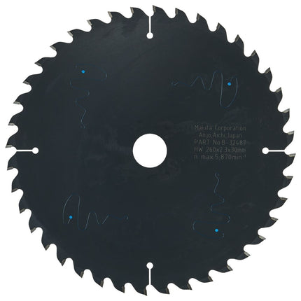 Makita Zaagb Hout 260x30x40T 5G - B-32487