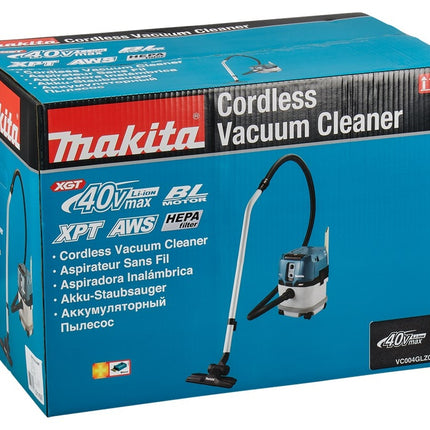 Makita VC004GLT21 40 V Max bouwstofzuiger