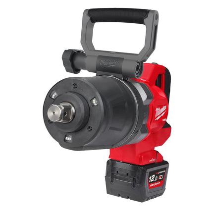 Milwaukee M18 ONEFHIWF1DS-121C ONE-KEY 1" Korte D-Greep Slagmoersleutel met Frictiering 18V (accu slagmoersleutel)