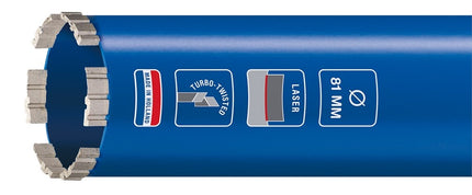 Carat Laser Diamantboor Master Ø121X300Xm30  - EM12130050