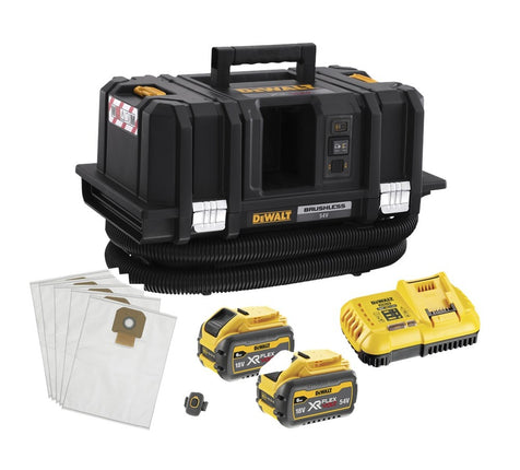 DeWalt DCV586MT2-QW 54V XR FLEXVOLT M-klasse Nat&Droog bouwstofzuiger