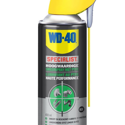 WD-40 Specialist Specialist Smeerspray met PTFE 400ml - 49396/25
