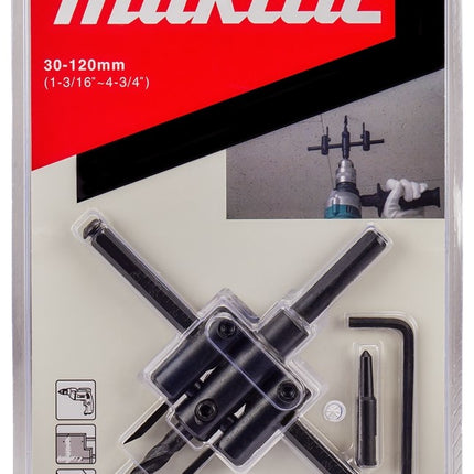Makita Instelbare cirkelsnijder 30-120mm - D-57093