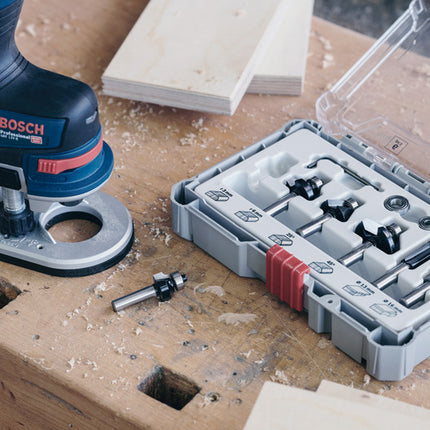 Bosch 6-Delige Kantenfreesset 6mm - 2607017468