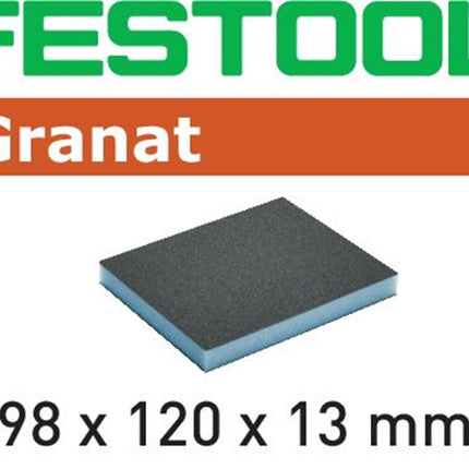 Festool Schuurspons Granat 98x120x13 120 GR/6 - 201113