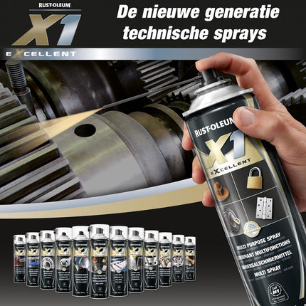 RUST-OLEUM® X1 Excellent Kettingspray - 500 ml - 1612