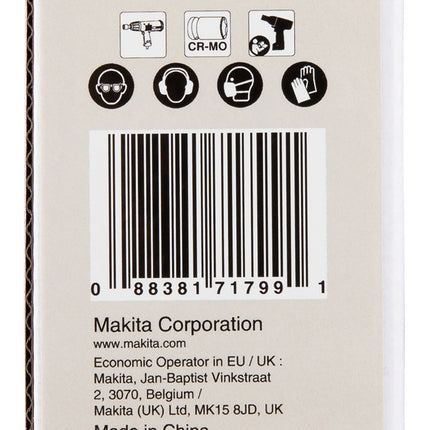 Makita Impact Dopsleutel 32x90mm 3/4" Vierkant - E-22383