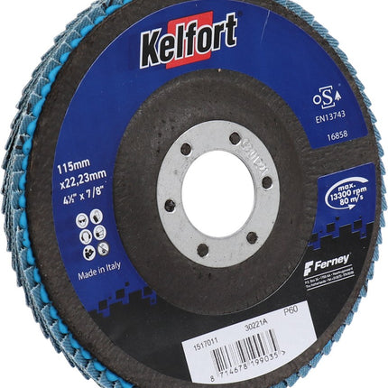 Kelfort Lamellenschuurschijf 115x22,23mm - 1517011
