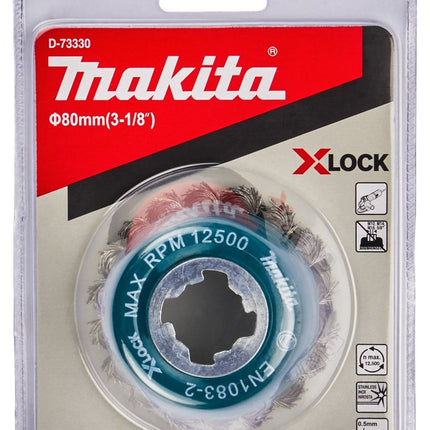 Makita Komborstel X-lock 80mm - D-73330