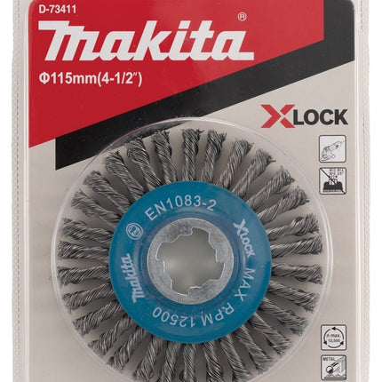 Makita Wielborstel X-lock 115mm - D-73411